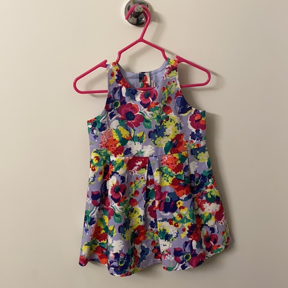 Janie and Jack Floral Dress 18-24 Months - Picture 4 of 5